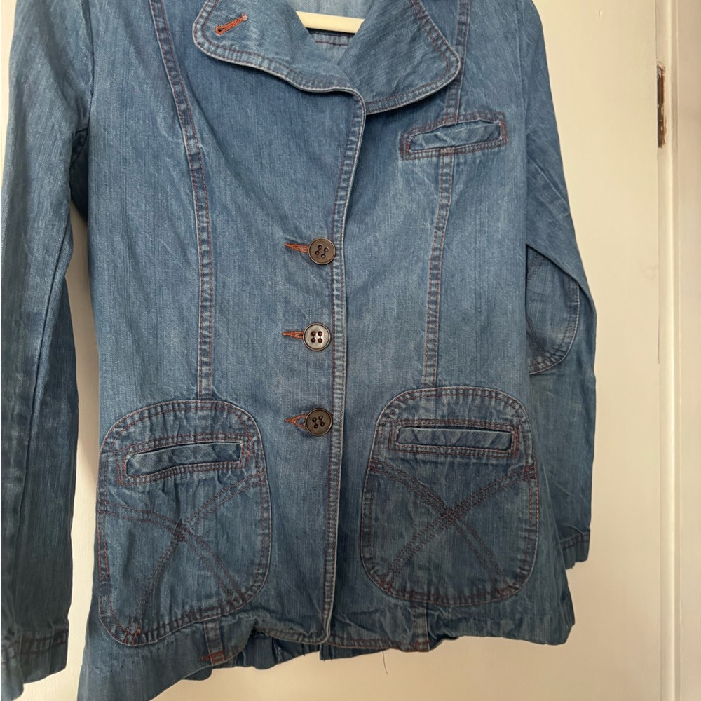 Classic Blue Denim Women's Jacket